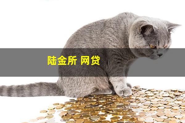 陆金所 网贷